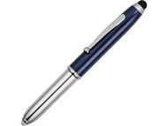 Ручка-стилус шариковая "Xenon", ярко-синий, черные чернила