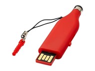 Флешка-стилус USB 2.0 на 2 Gb, красный