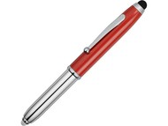 Ручка-стилус шариковая "Xenon", красный, синие чернила