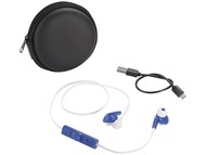 Sonic наушники с Bluetooth® в переносном футляре, белый/ярко-синий/черный