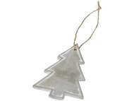 Рождественское украшение для елки, серый