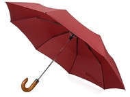 Зонт складной "Cary ", полуавтоматический, 3 сложения, с чехлом, бордовый