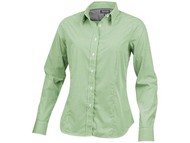 Рубашка "Net" женская с длинным рукавом, зеленый