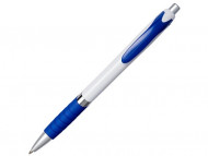 Шариковая ручка Turbo в белом корпусе, белый,cиний