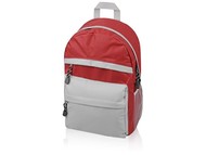 Рюкзак "Универсальный" (красная спинка), красный/серый