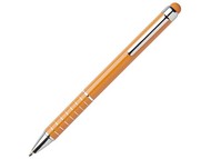 Алюминиевая глазурованная шариковая ручка, оранжевый
