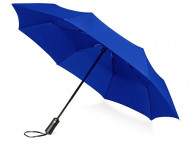 Зонт складной "Ontario", автоматический, 3 сложения, с чехлом, темно-синий (Р)