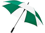 Зонт Barry 23" полуавтоматический, зеленый/белый