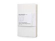 Записная книжка Moleskine Volant (нелинованная, 2 шт.), Pocket (9х14см), белый