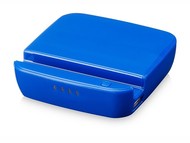 Портативное зарядное устройство-подставка для смартфона "Forza", 2200 mAh, ярко-синий