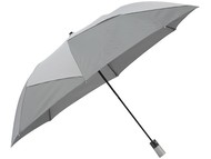 Зонт двухсекционный Pinwheel с автоматическим открытием, 23", серый