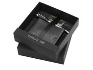 Набор Cerruti 1881: портмоне, ручка-роллер, флеш-карта USB 2.0 на 4 Гб