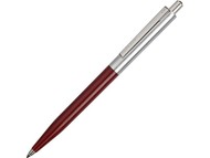 Ручка шариковая Senator «Point Polished Metal», бордовый/серебристый