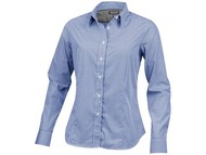Рубашка "Net" женская с длинным рукавом, синий