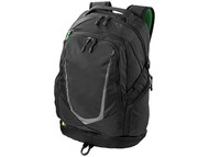 Рюкзак "Griffith Park" для ноутбука 15", черный/зеленый/серый