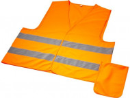 Защитный жилет Watch-out в чехле для профессионального использования,  неоново-оранжевый