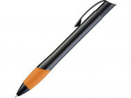 Ручка шариковая металлическая "OPERA", оранжевый/черный