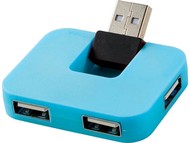 USB Hub "Gaia" на 4 порта, синий
