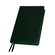 Ежедневник недатированный Softie, А5, зеленый, кремовый блок, зеленый обрез