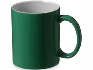 Кружка керамическая "Java", зеленый/белый