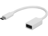 USB- адаптер "Type-C", белый