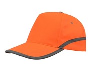 Бейсболка 5-ти панельная "Neon", оранжевый