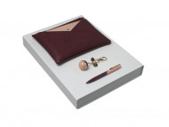 Подарочный набор Bird: брелок, ручка шариковая, сумка. Cacharel