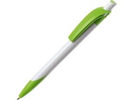 Ручка шариковая «Тироль», белый/зеленое яблоко