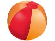 Мяч надувной пляжный «Trias», красный