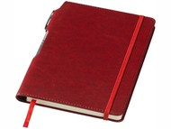 Блокнот А5 "Panama" с ручкой, красный
