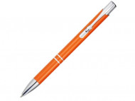 Алюминиевая шариковая кнопочная ручка Moneta, оранжевый