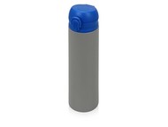 Вакуумная термокружка «Хот» 470мл, серый/синий