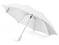 Зонт складной "Tulsa", полуавтоматический, 2 сложения, с чехлом, белый (Р)