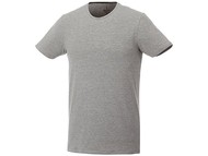 Мужская футболка Balfour с коротким рукавом из органического материала, серый меланж