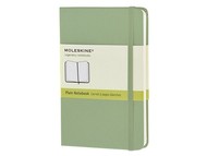Записная книжка Moleskine Classic (нелинованный) в твердой обложке, Pocket (9x14см), фисташковый