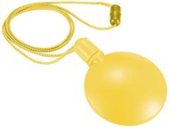 Круглый диспенсер для мыльных пузырей, желтый