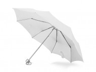 Зонт складной "Tempe", механический, 3 сложения, с чехлом, белый (Р)