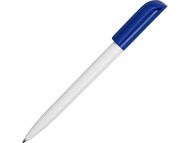 Ручка пластиковая шариковая «Миллениум Color CLP», белый/синий