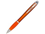 Ручка цветная светящаяся Nash, оранжевый