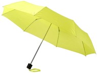 Зонт Ida трехсекционный 21,5", неоново зеленый
